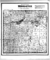 Middleton Township, Pheasant Branach, Middleton Sta, West Middleton PO, East Middleton PO, Dane County 1873